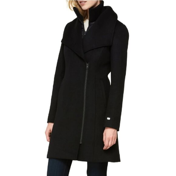 🎁 Soia & Kyo Slim-Fit Maelyn Wool-Blend Coat - Picture 3 of 13